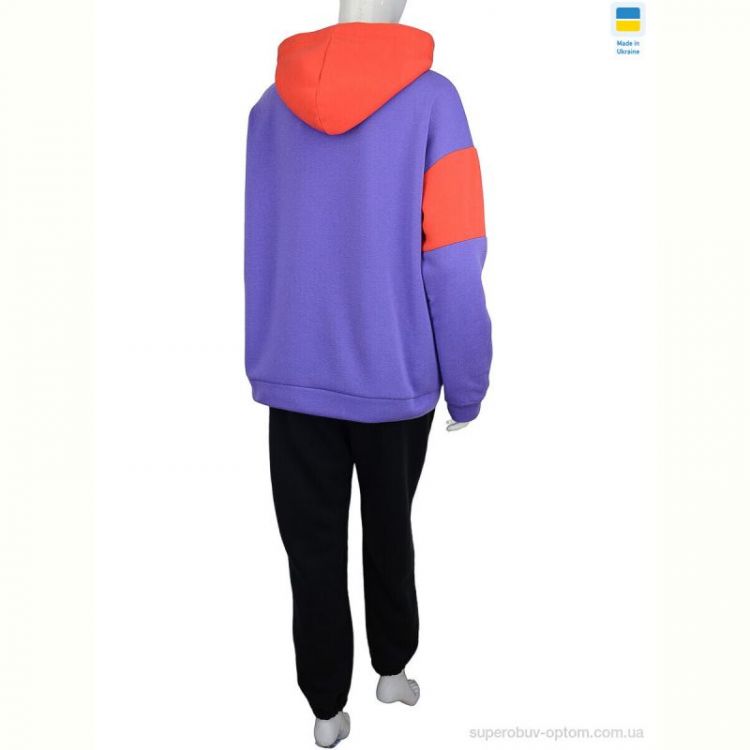 Спортивный костюм Obuvok Єд b violet (06926) ЗНИЖКА флис