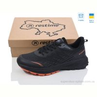 Кроссовки Restime EMB25500 black-orange