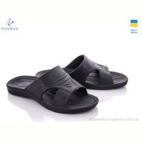 Шлепки Acorus Ситроен М черный