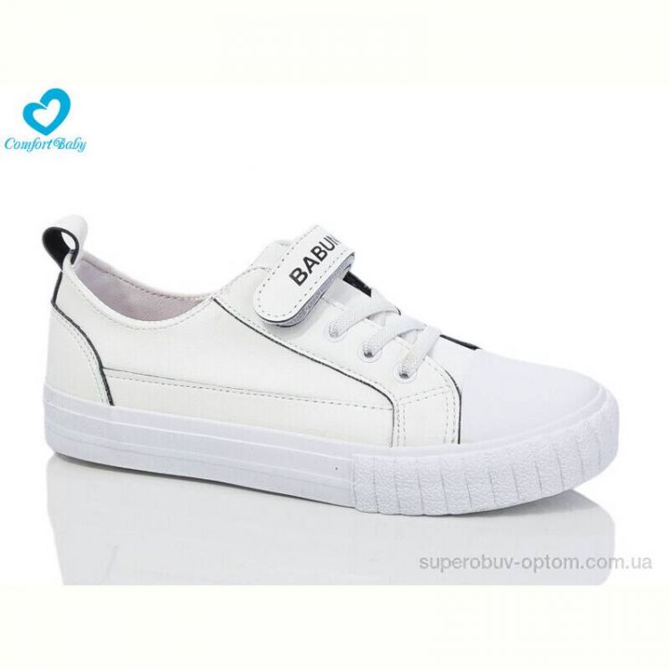 Кеды Comfort-baby 350 (25-30) біло-чорний