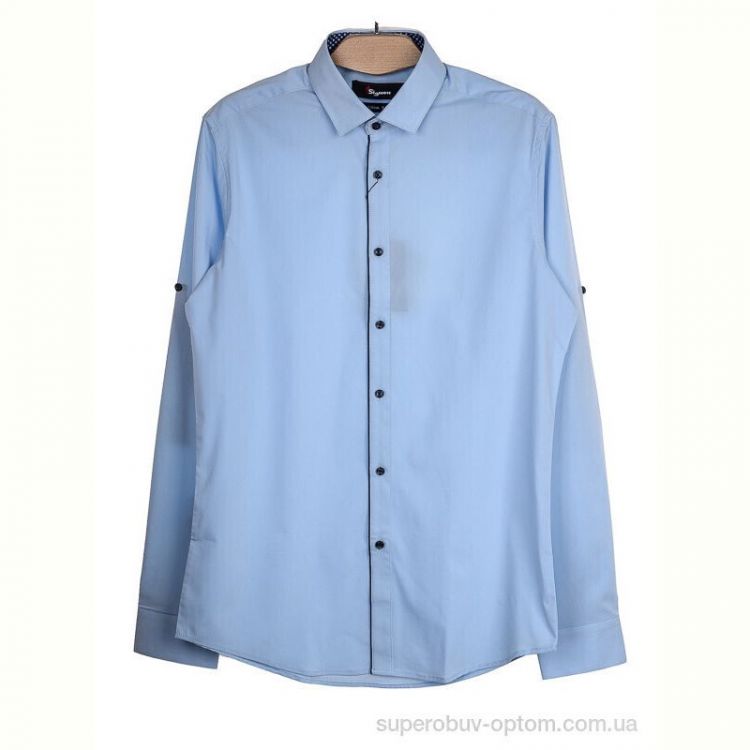 Рубашка Enrico SDK7366 l.blue