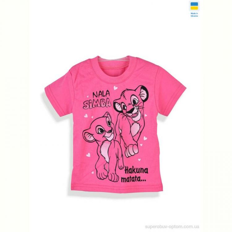 Футболка Kir15 112263 рожевий