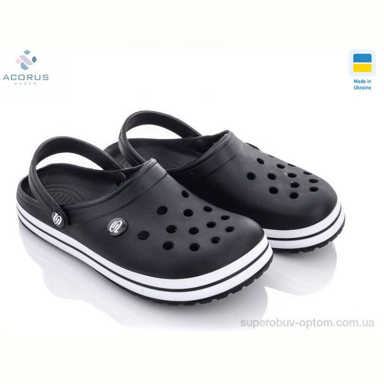 Кроксы Acorus 224 black