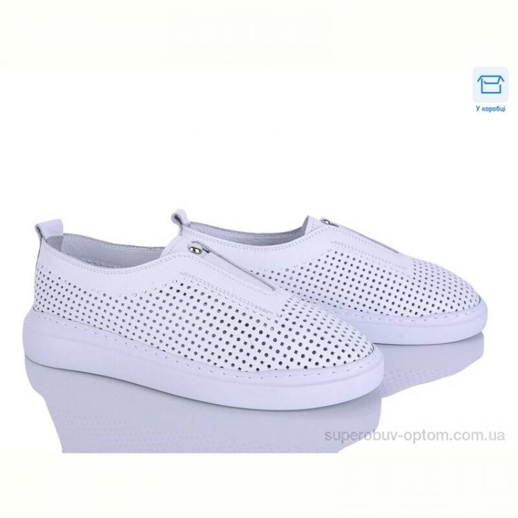 Слипоны Mona Lisa 1070 білий