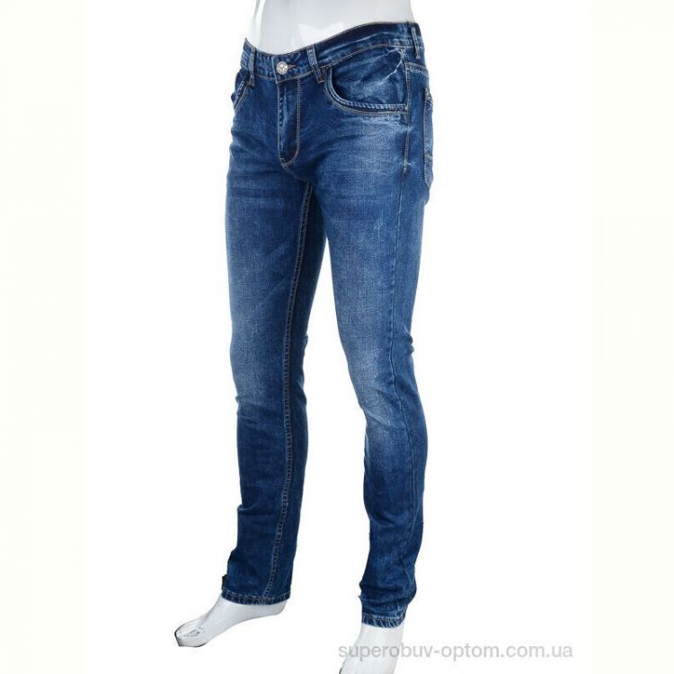 Джинсы Optspace D4036X blue