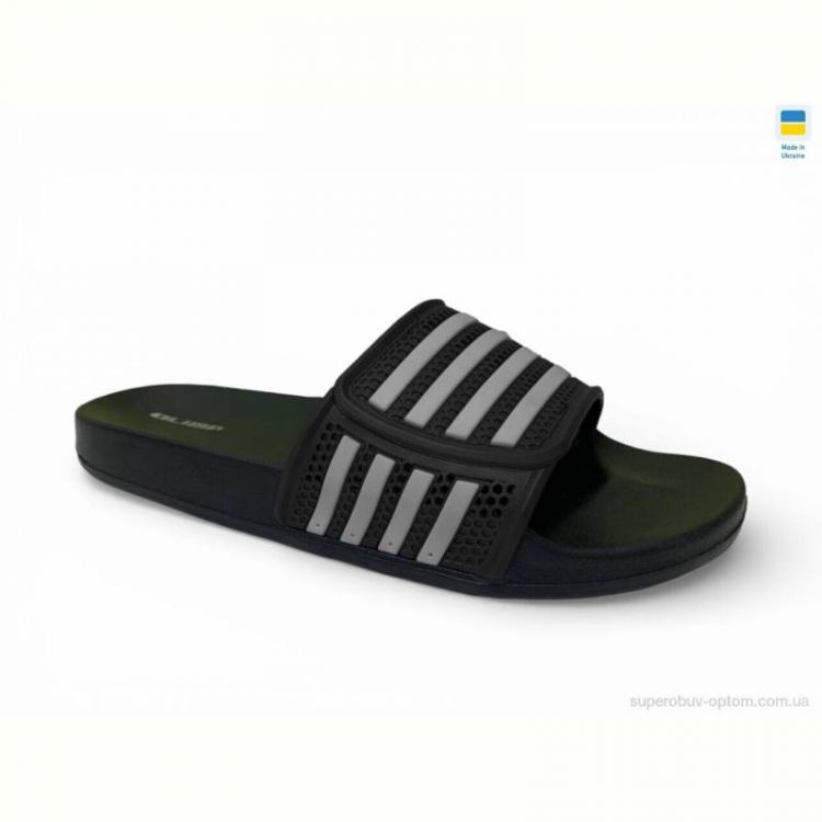 Шлепки Rai shoes M235 чорний