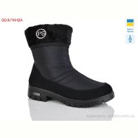 Ботинки QQ&Панда 3404 чорний Ботинки QQ&Панда 3404 чорний