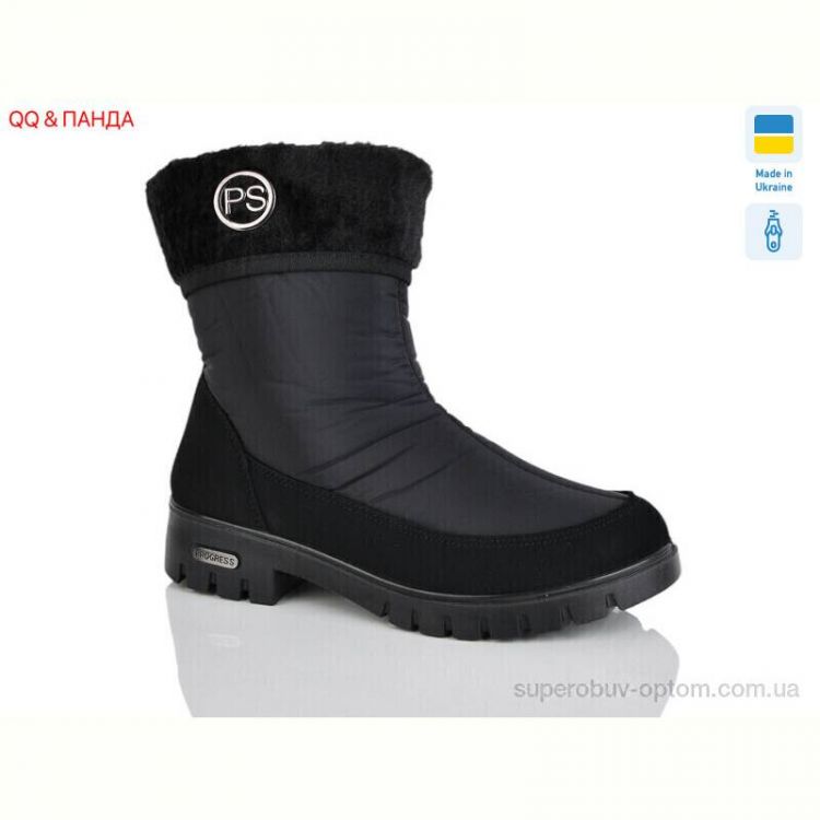 Ботинки QQ&Панда 3404 чорний