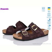 Шлепки Zhasmin 4516 шокол.спил