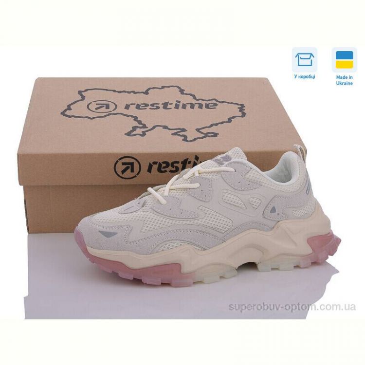 Кроссовки Restime AWL24022 beige