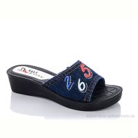 Шлепки Sali-2 ЖК011 джинс