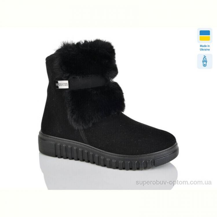 Ботинки Зручне взуття 4404 чорний