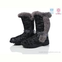 Сапоги DeMur X7273A сірий