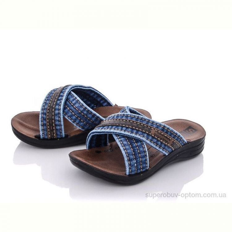 Шлепки Soylu 001 синий