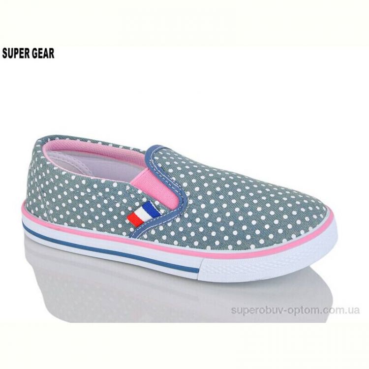 Слипоны Super Gear 00691-2 blue