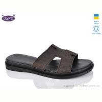 Шлепки Garti 94 корич замш