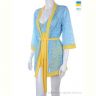 Ночная рубашка Nadia & Natali 0511 yellow-l.blue