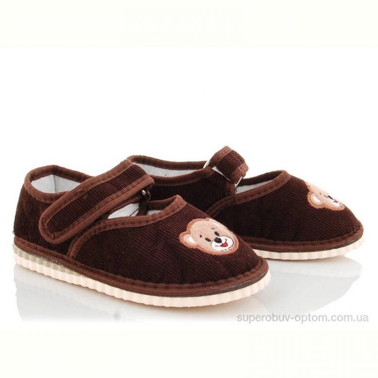 Тапки Slippers Смайл коричневый Тапки Slippers Смайл коричневый
