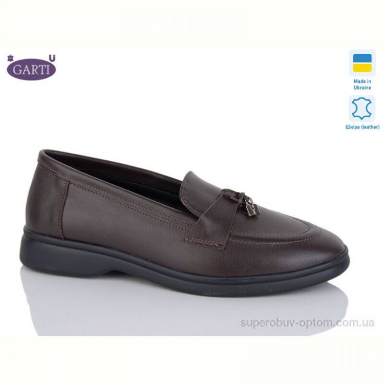 Туфли Garti 401 корич шкіра