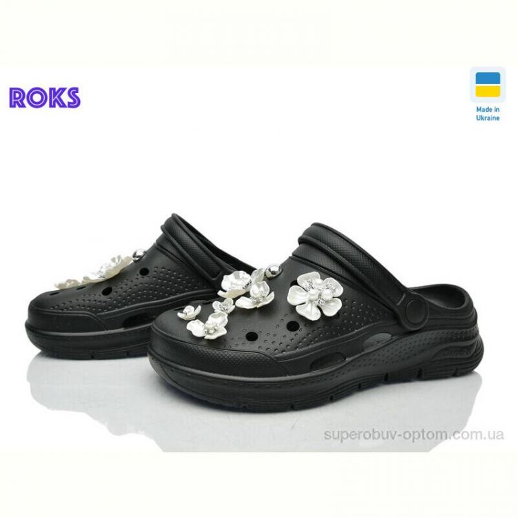 Кроксы Roks 414 чорний