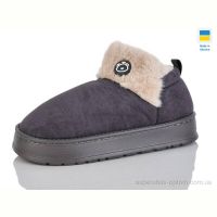 Тапки Зручне взуття 10162 сірий