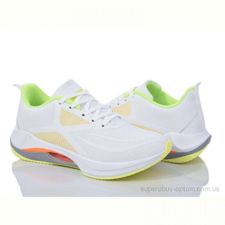 Кроссовки Violeta 24-155 white-green