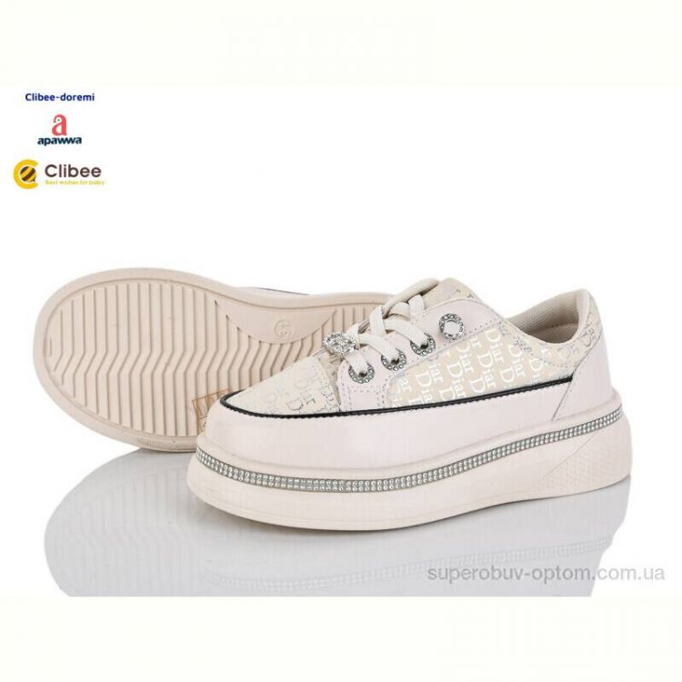 Кроссовки Clibee-Doremi A2220-1 beige