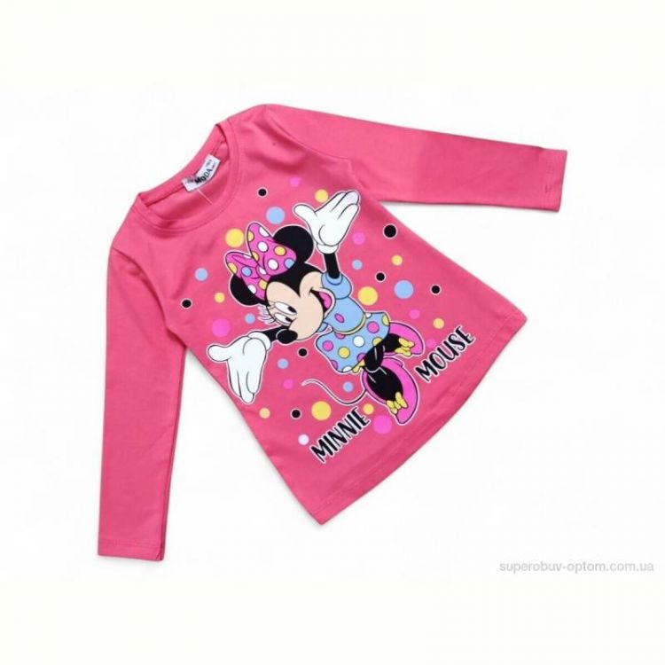 Батник Kids-modnik 7400 кораловий Minnie Mous
