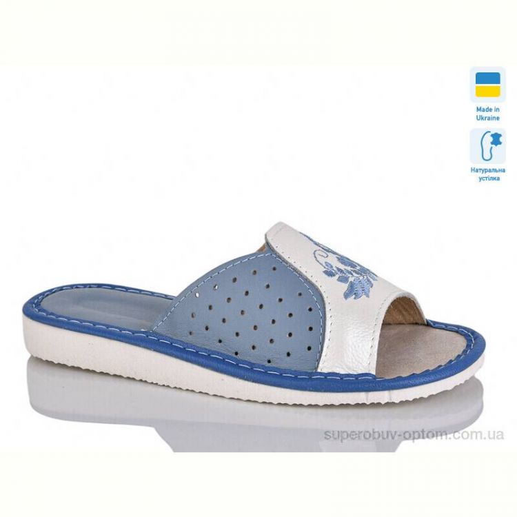 Шлепки Lot Shoes 1-2 блакитний