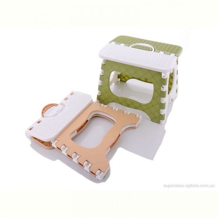 Хозтовары LOOK&BUY H01311 mix Стілець складний, пласт. 20х19х19