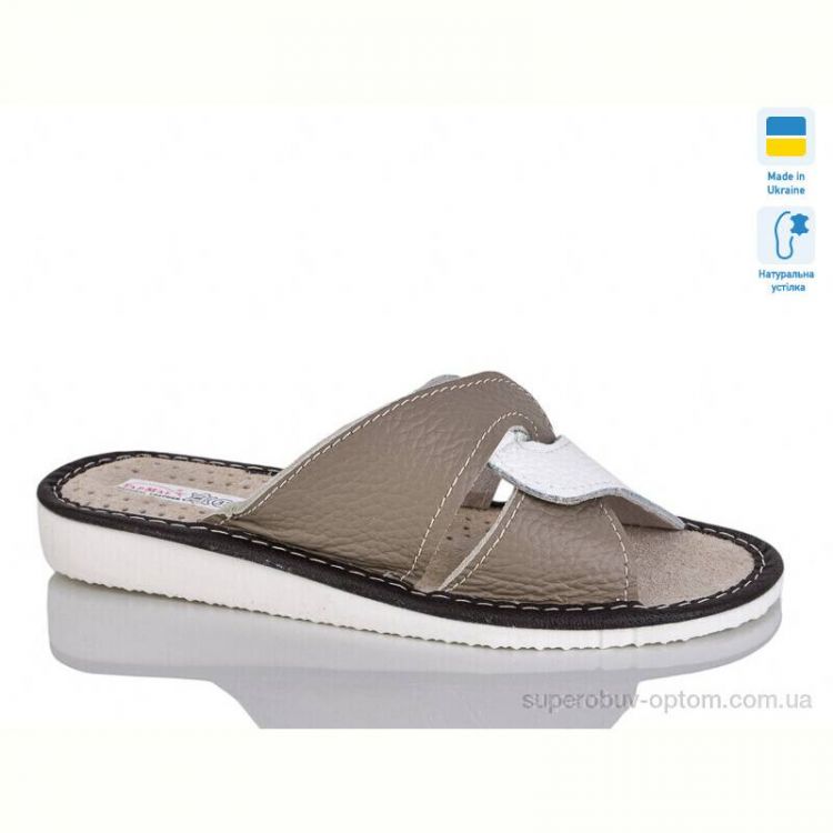 Шлепки Lot Shoes 1-3 коричневий