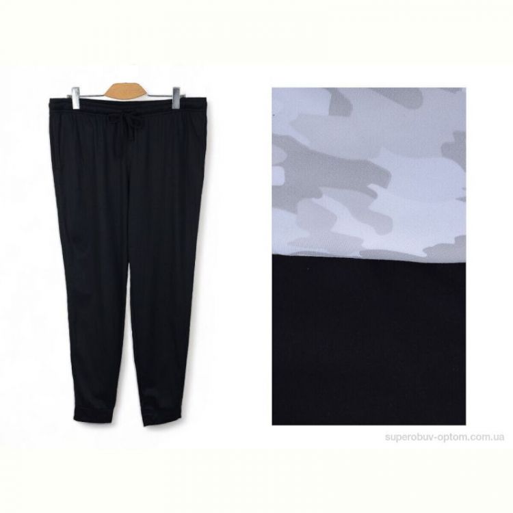 Спортивные брюки LOOK STOCK 0830-1211 black-white mix