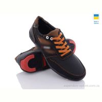 Кроссовки Paolla KP20 чорно-рудий