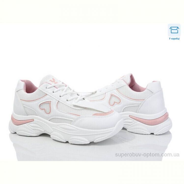 Кроссовки Синдикат взуття M5 white-pink