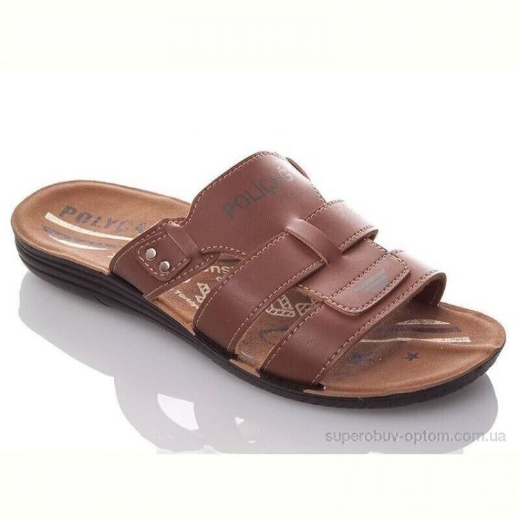 Шлепки DeMur MN3 camel