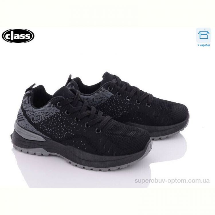 Кроссовки Wei Wei-Class 2136-1 black-grey