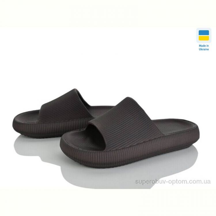 Шлепки Vladimir Крок C88 т.коричневий