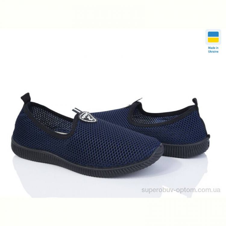 Слипоны Vladimir 20-12 сітка синій