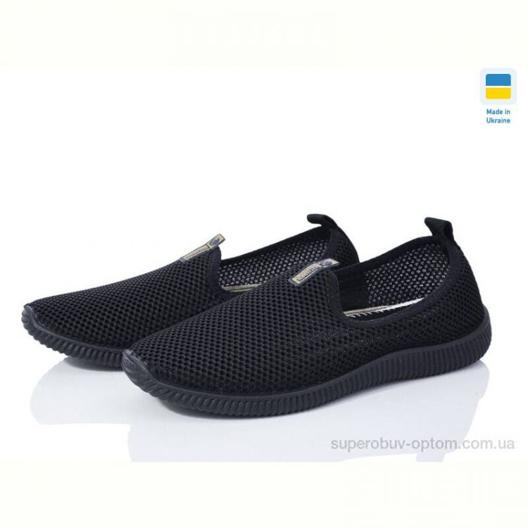 Слипоны Vladimir Кредо 20-12 чорний сітка