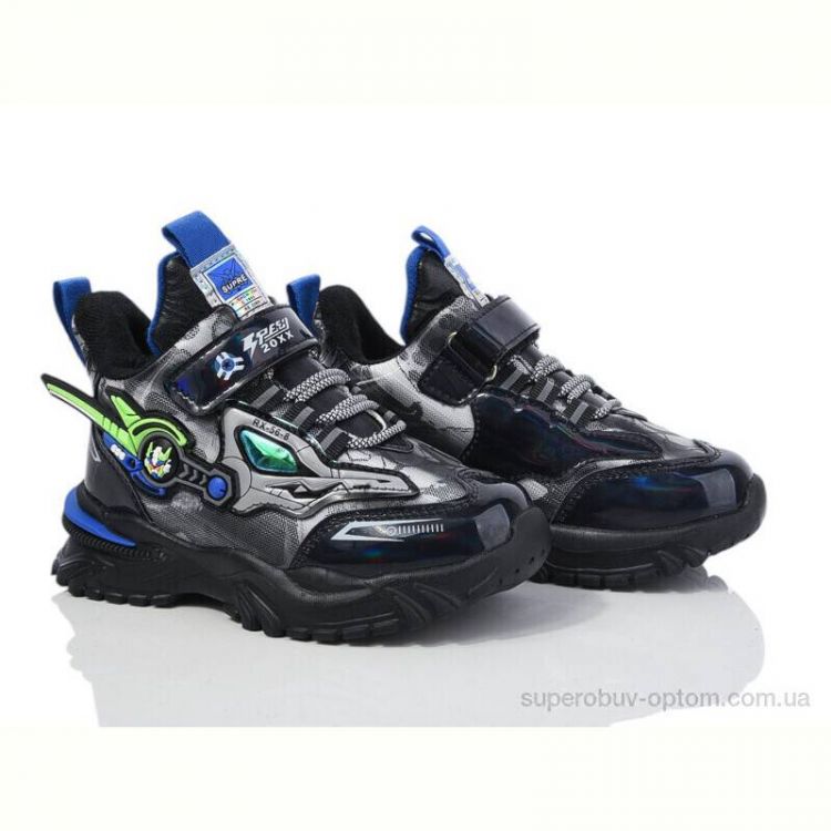 Кроссовки Мир 2117-A211B black-blue