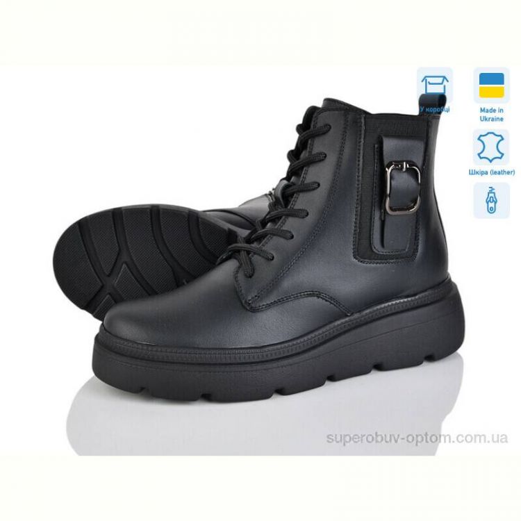 Ботинки Mona Lisa 201 чорний к.