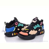 Кроссовки Zelart F055 черно-сине-желтый