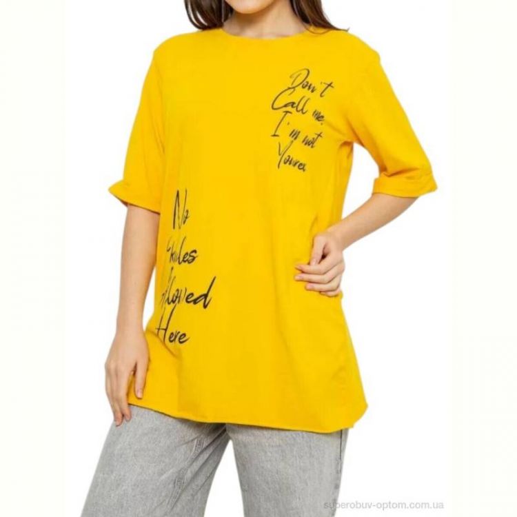 Футболка Massmag 1024 жовтий Футболка Massmag 1024 жовтий