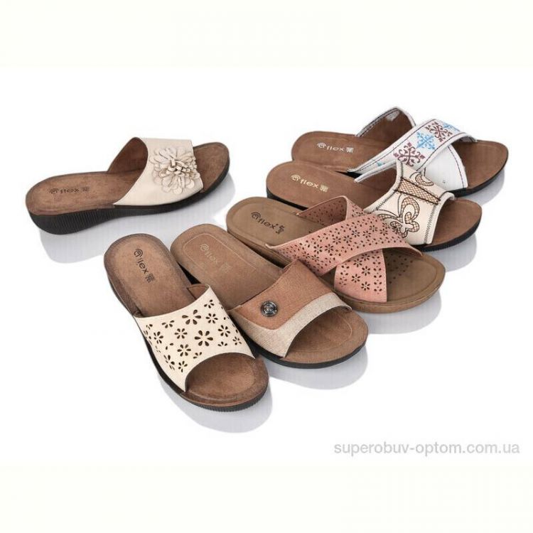 Шлепки DeMur 3002-12 mix