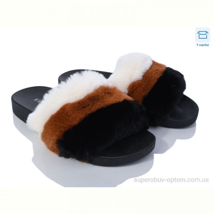 Шлепки LOOK STOCK Mindy 01 black