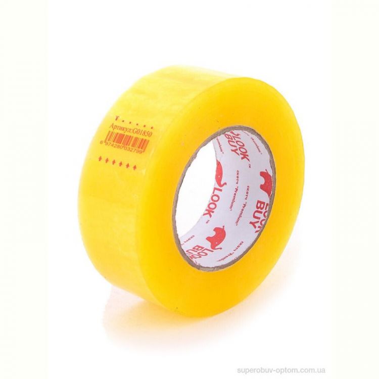 Канцелярия LOOK&BUY G01850 Скотч довж.180м., шир.4,5см (50 мікрон)