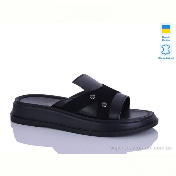 Шлепки Sali 4 чорний к. Шлепки Sali 4 чорний к.