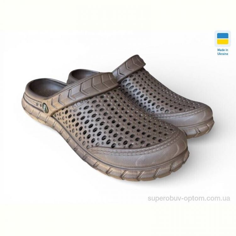 Кроксы Rai shoes С62 шоколадний Кроксы Rai shoes С62 шоколадний