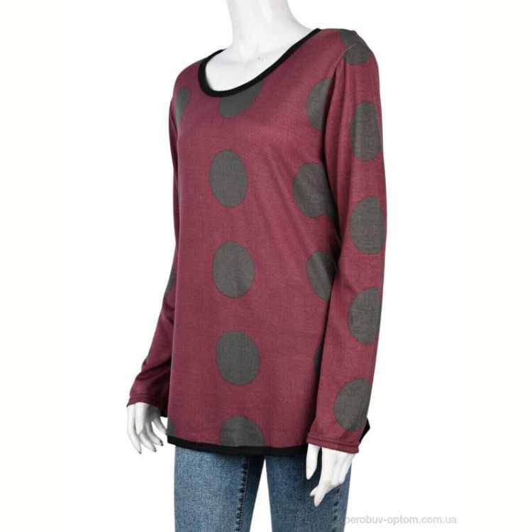 Кофта Obuvok B090-2 bordo (10708)