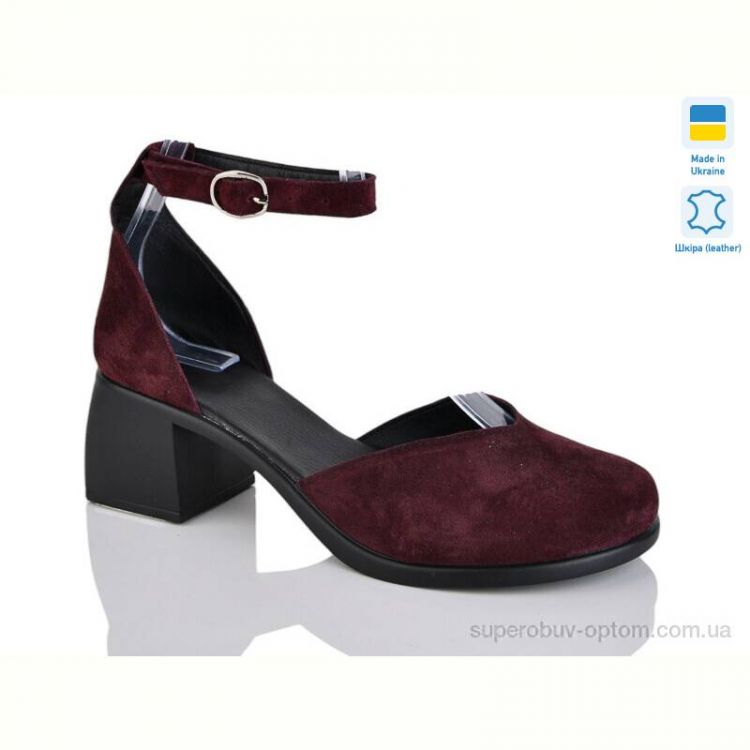 Туфли Sali 1121 бордо з.